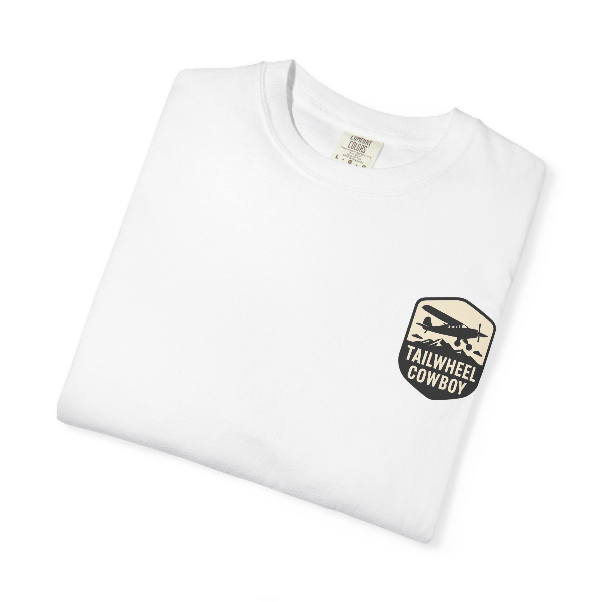 Tailwheel Cowboy T‑Shirt — W/ Back Graphic