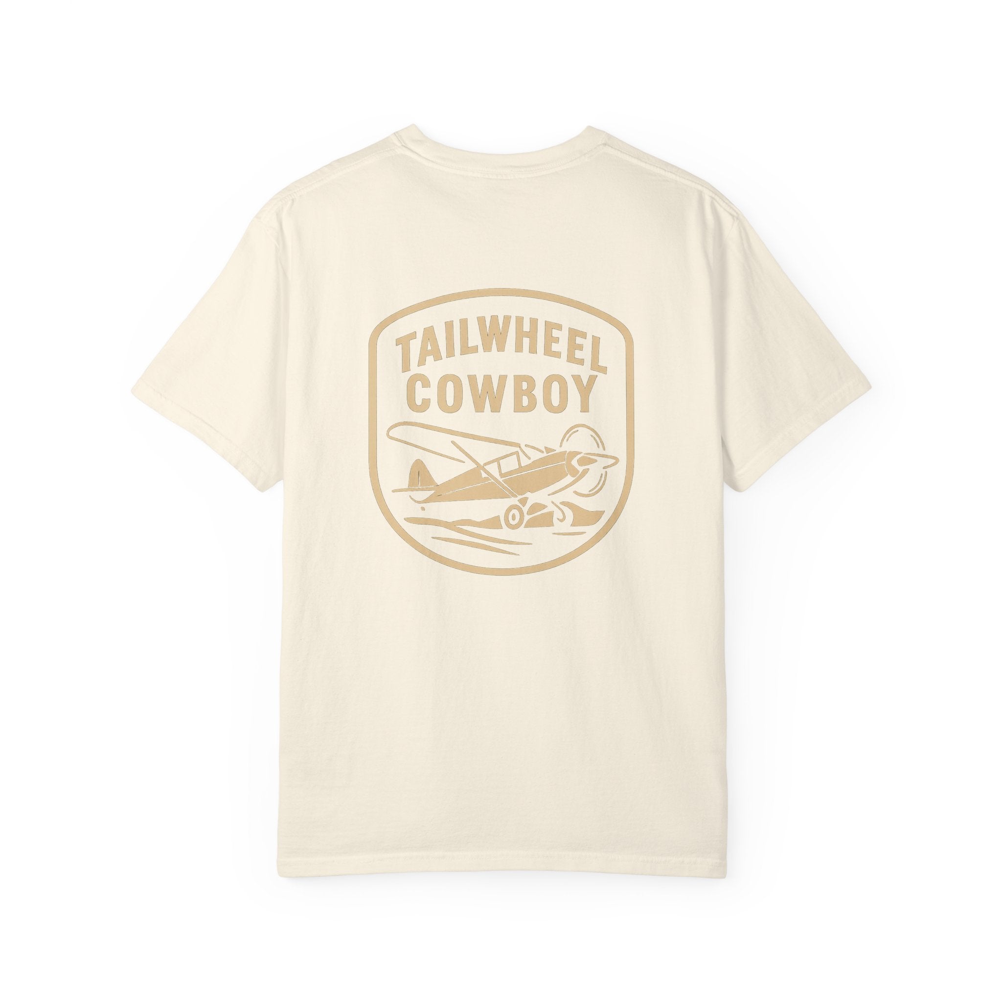 Tailwheel Cowboy T‑Shirt — W/ Back Graphic