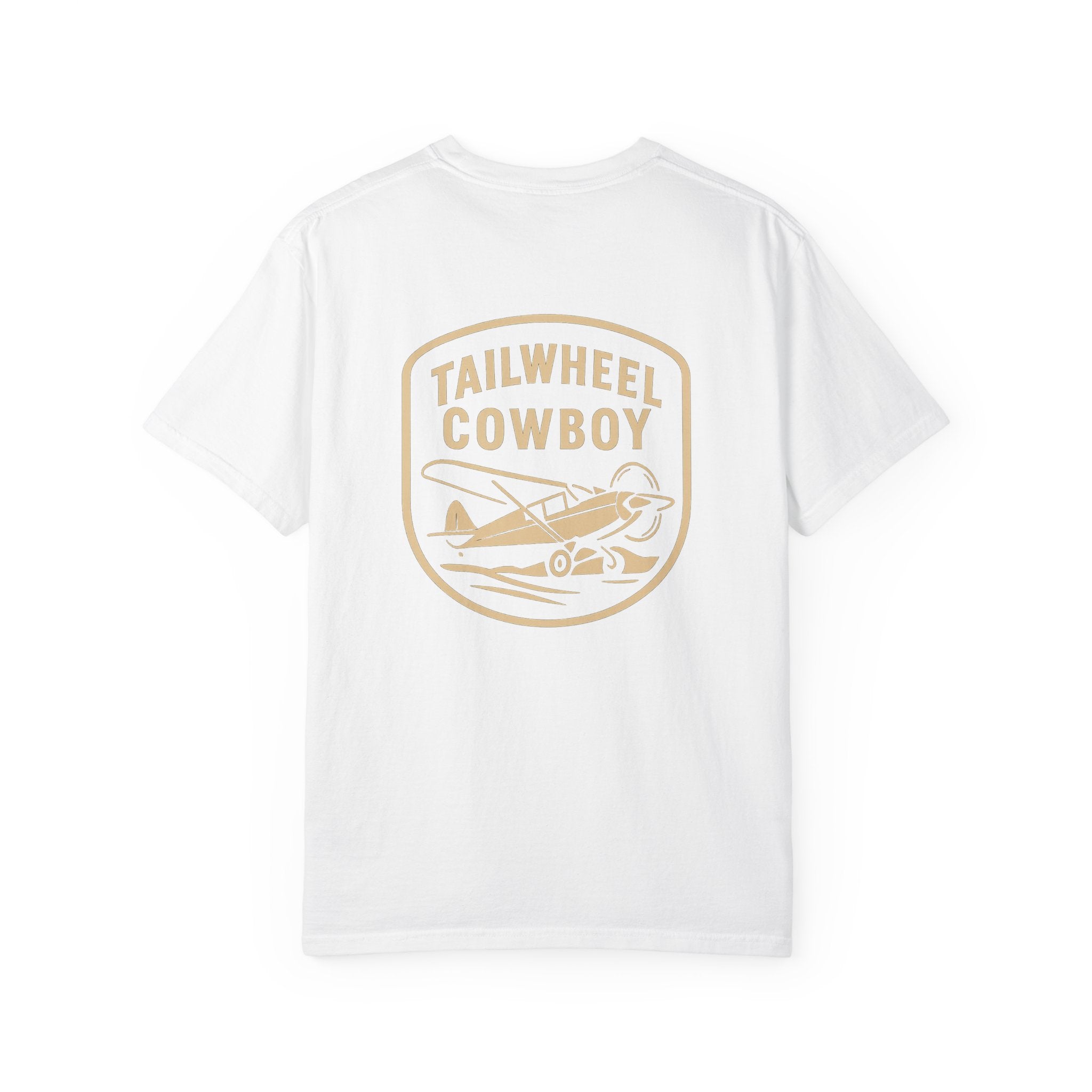Tailwheel Cowboy T‑Shirt — W/ Back Graphic