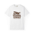 Tailwheel Cowboy Plane T-Shirt — Star Valley Wyoming Aviation Tee