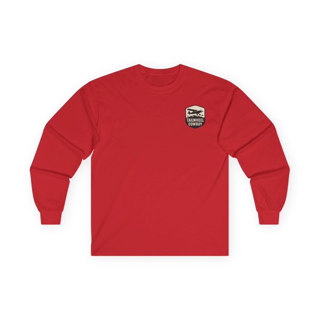 Tailwheel Cowboy  Long Sleeve Tee