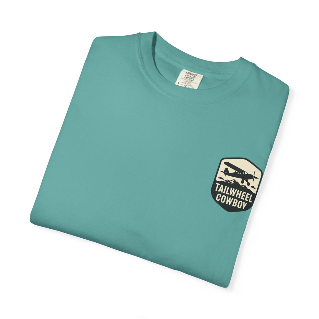Tailwheel Cowboy T‑Shirt — W/ Back Graphic