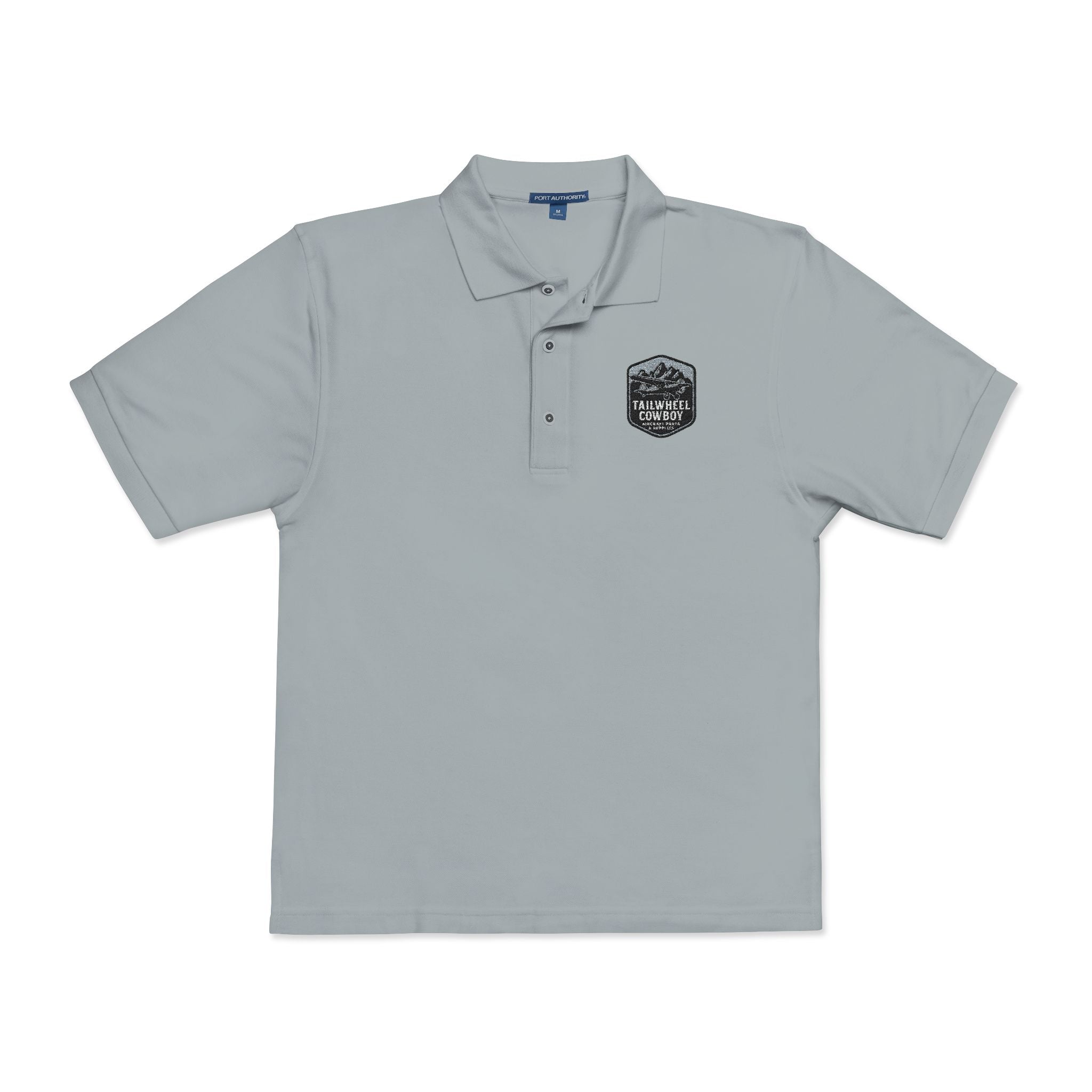 Embroidered Mountain Crest Polo