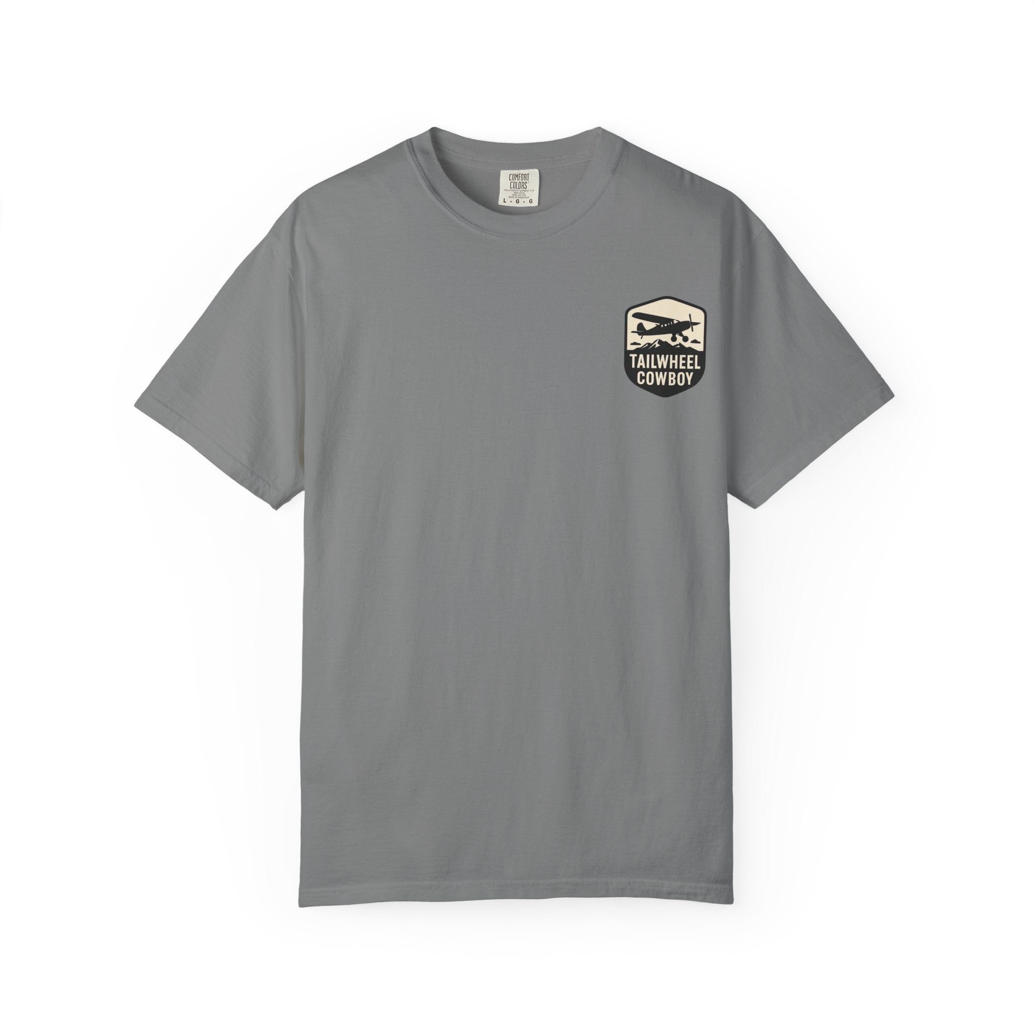 Tailwheel Cowboy T‑Shirt — W/ Back Graphic