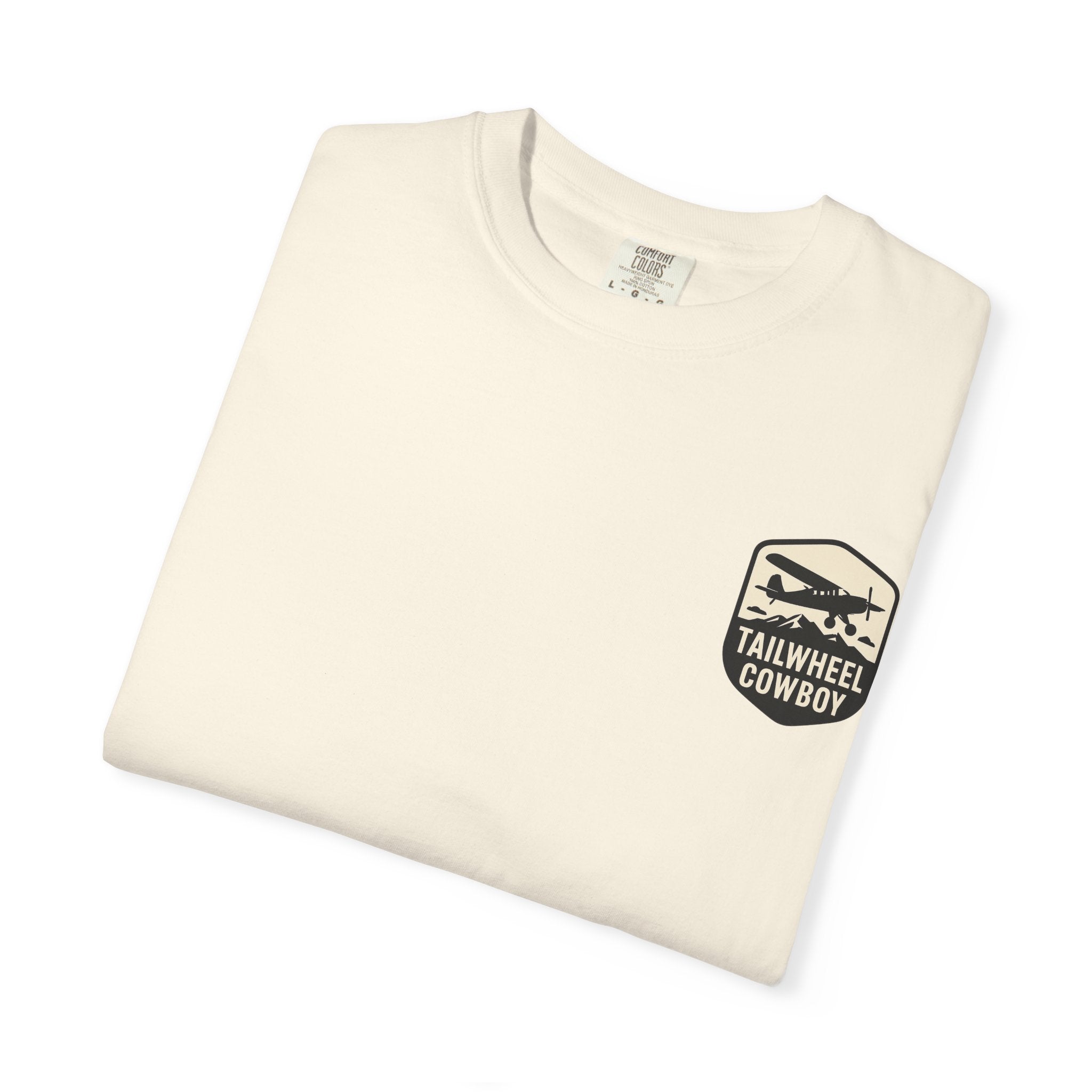 Tailwheel Cowboy T‑Shirt — W/ Back Graphic