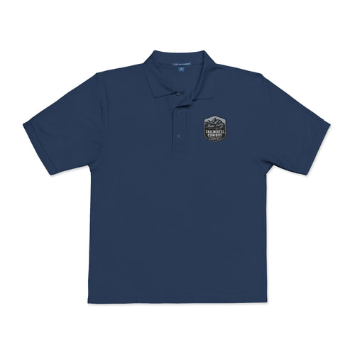 Embroidered Mountain Crest Polo