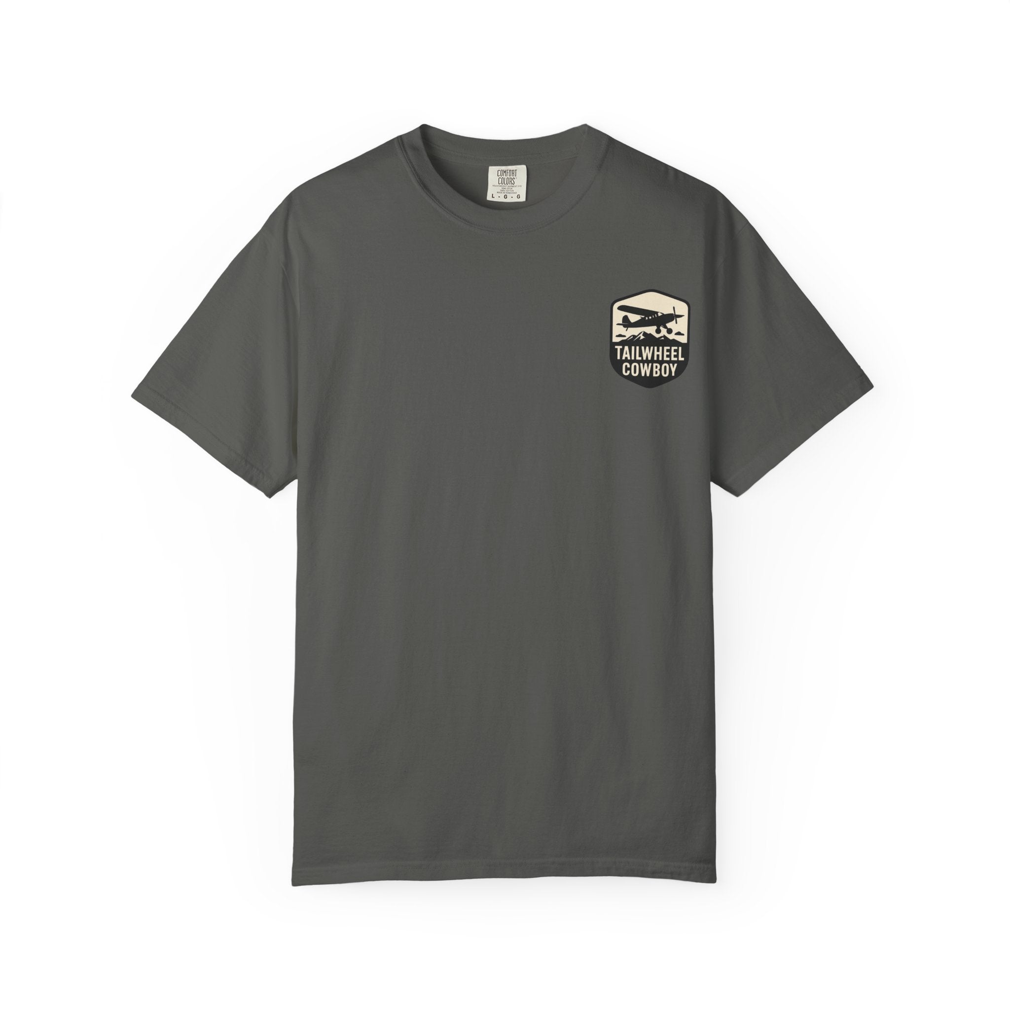 Tailwheel Cowboy T‑Shirt — W/ Back Graphic