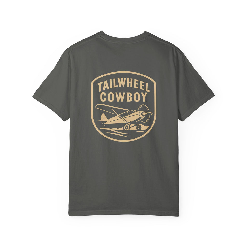 Tailwheel Cowboy T‑Shirt — W/ Back Graphic