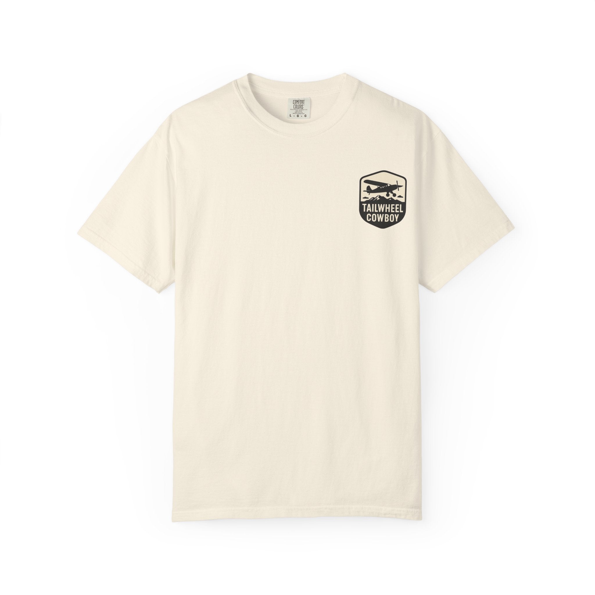 Tailwheel Cowboy T‑Shirt — W/ Back Graphic