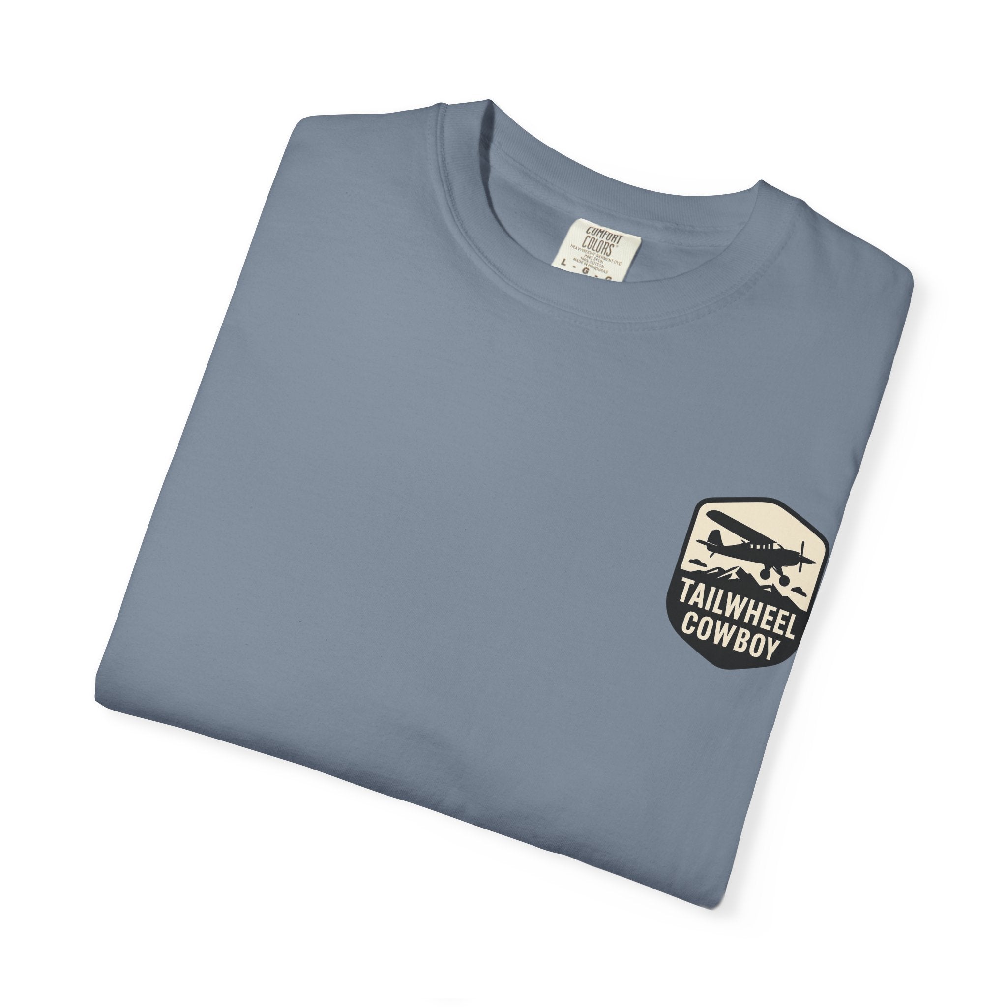 Tailwheel Cowboy T‑Shirt — W/ Back Graphic