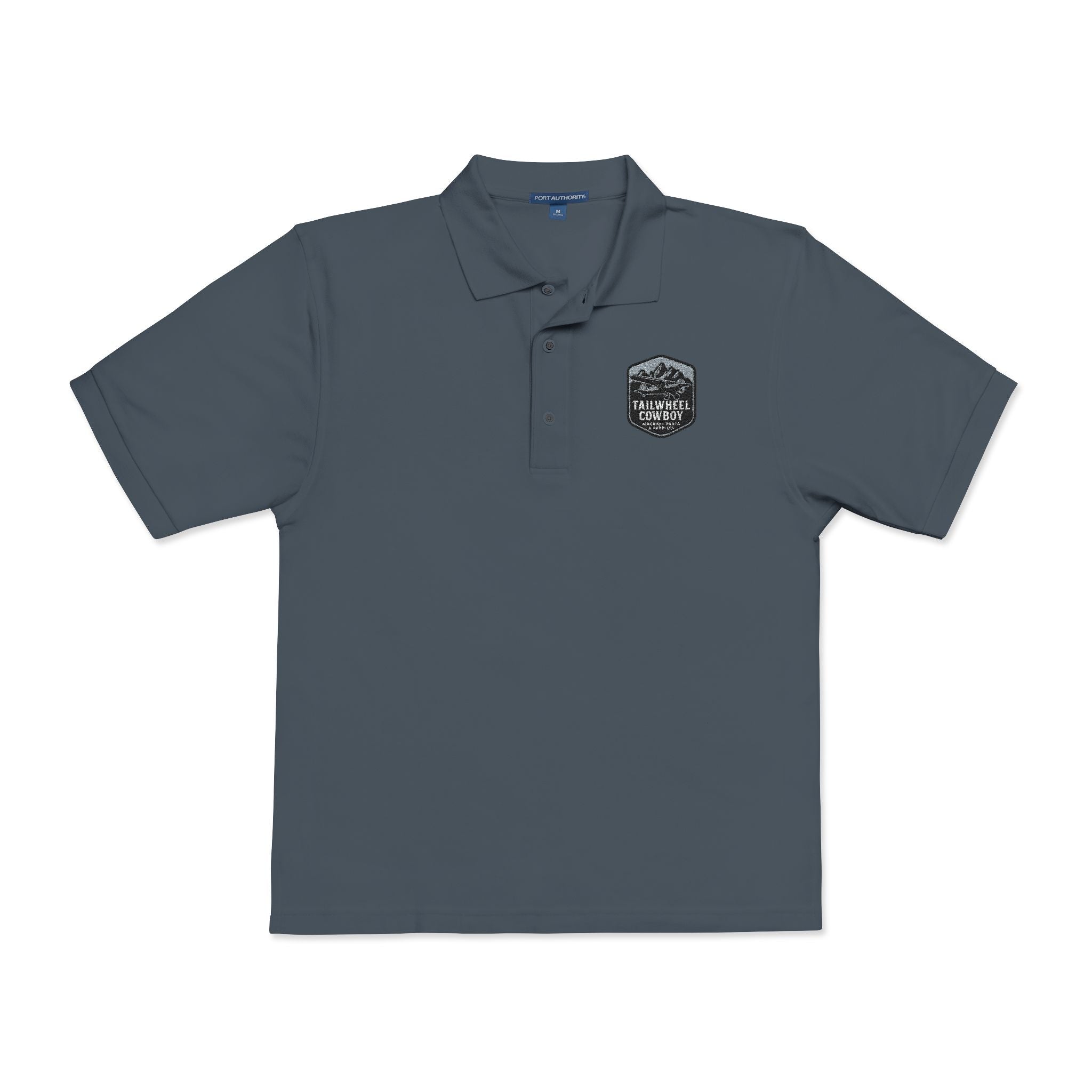 Embroidered Mountain Crest Polo