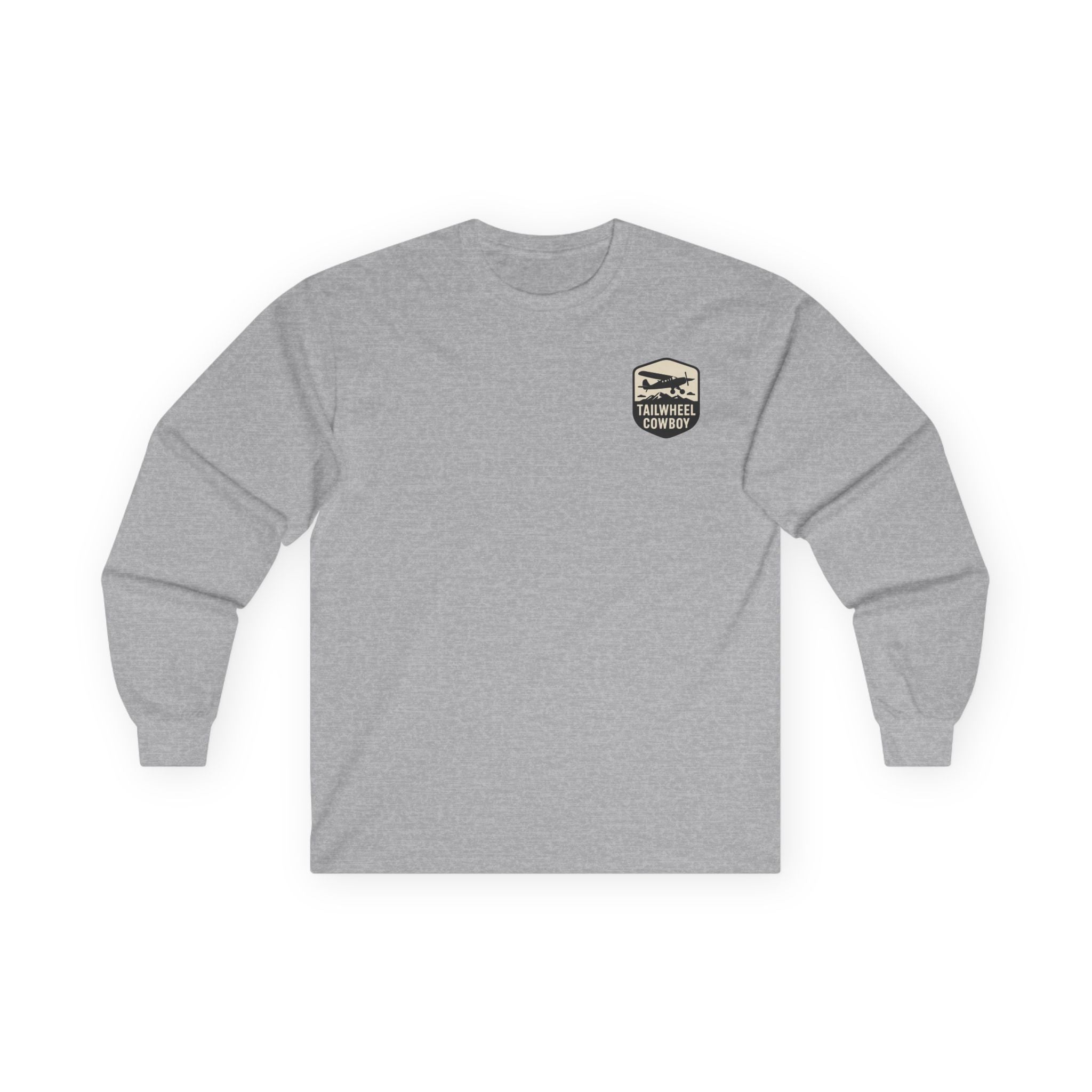 Tailwheel Cowboy  Long Sleeve Tee