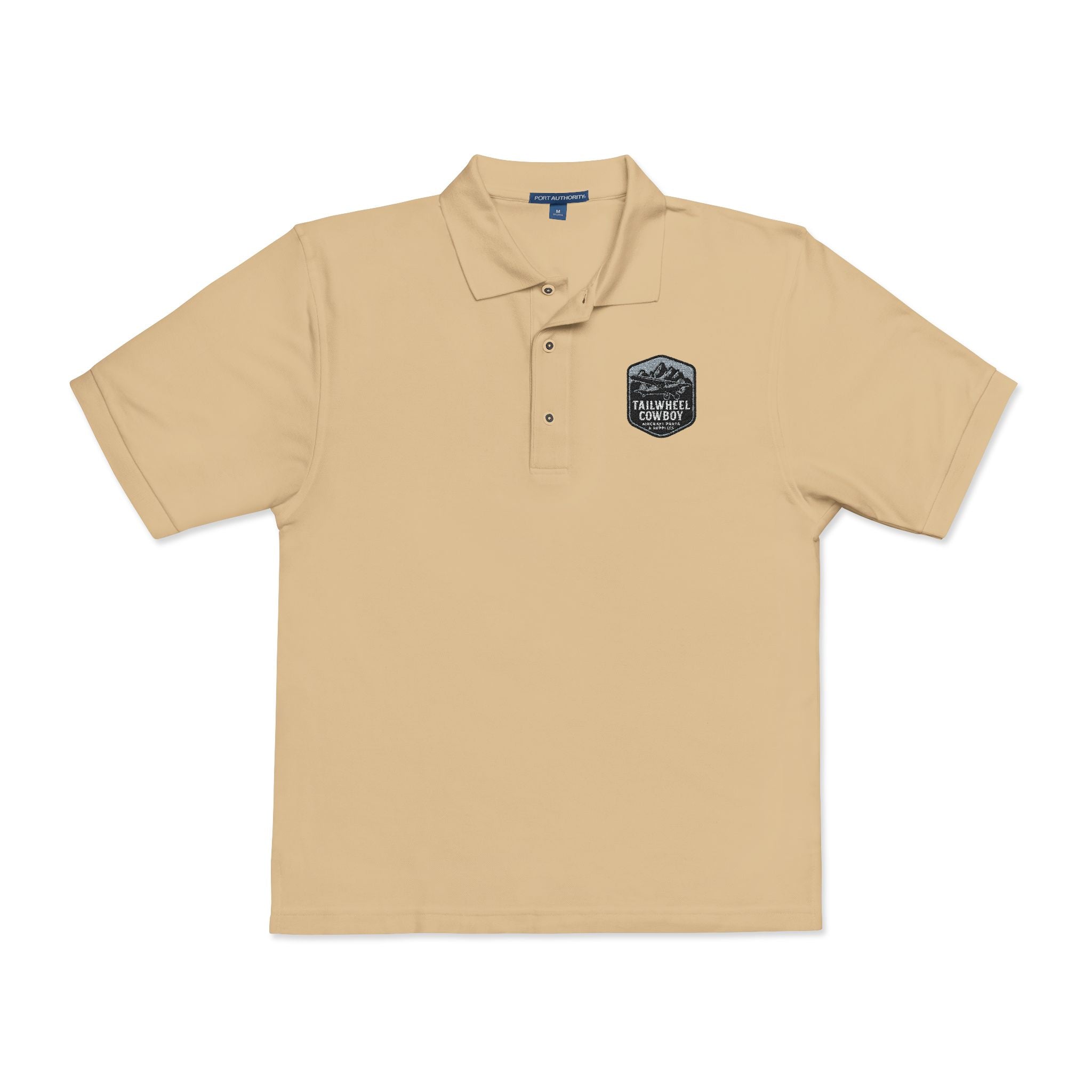 Embroidered Mountain Crest Polo