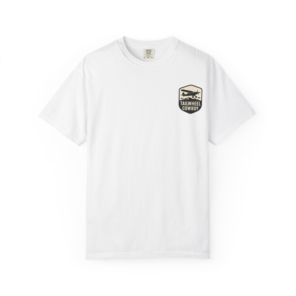 Tailwheel Cowboy T‑Shirt — W/ Back Graphic