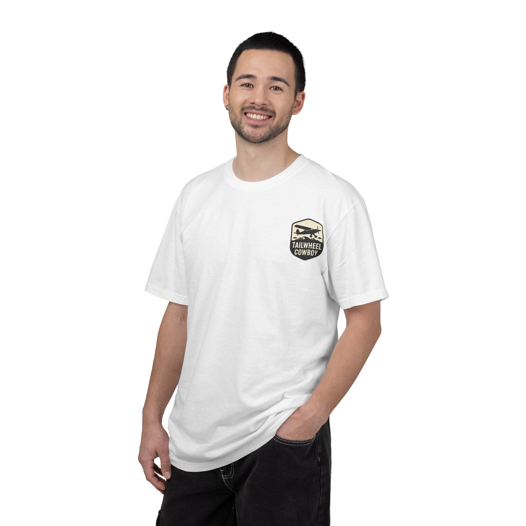 Tailwheel Cowboy T‑Shirt — W/ Back Graphic