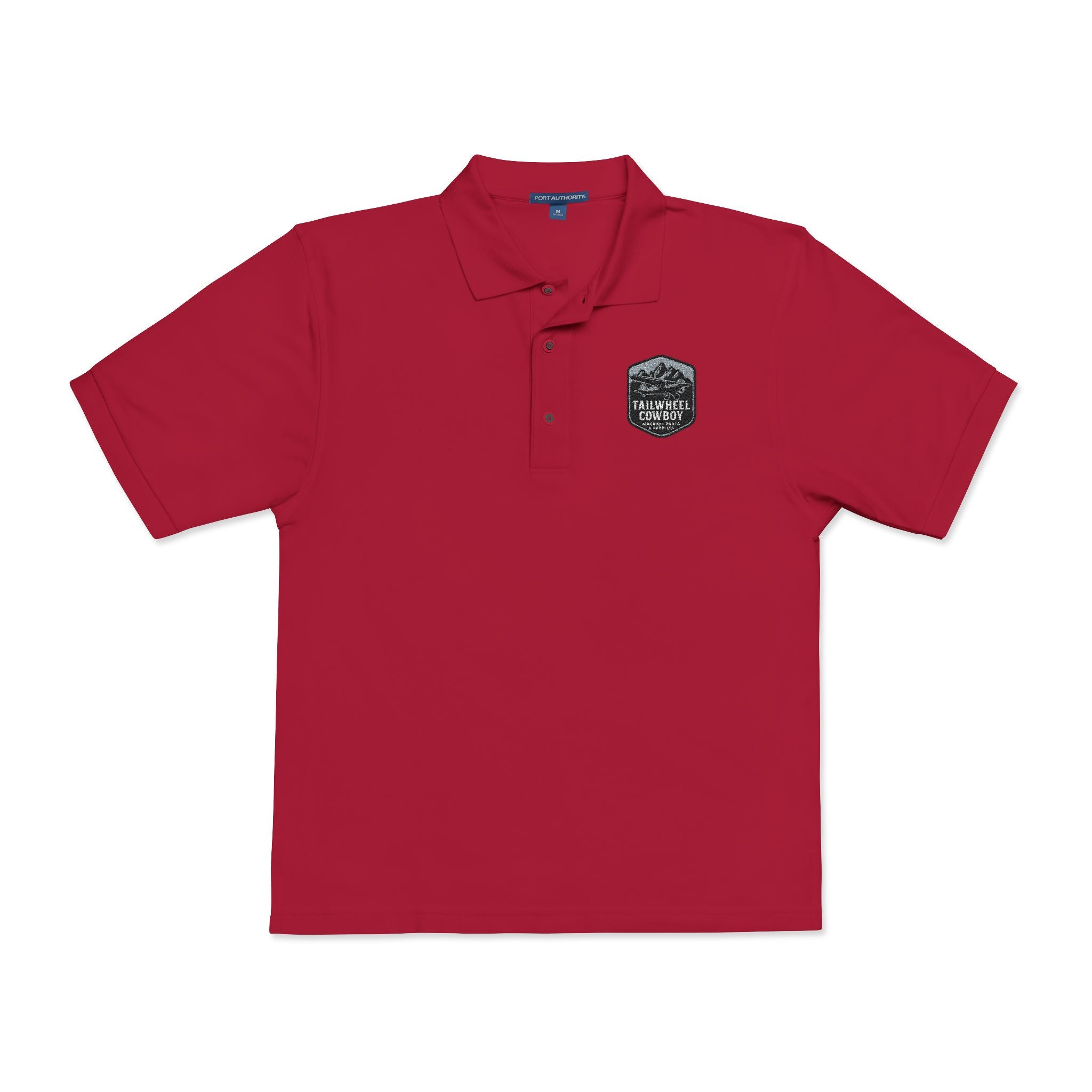 Embroidered Mountain Crest Polo