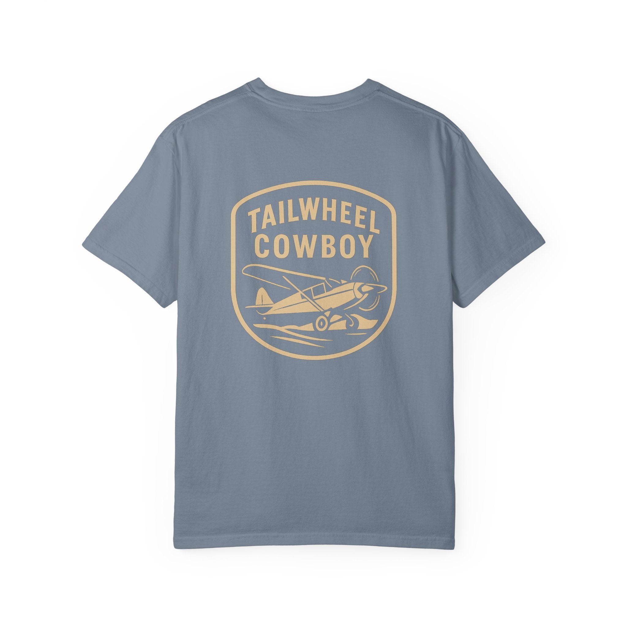 Tailwheel Cowboy T‑Shirt — W/ Back Graphic