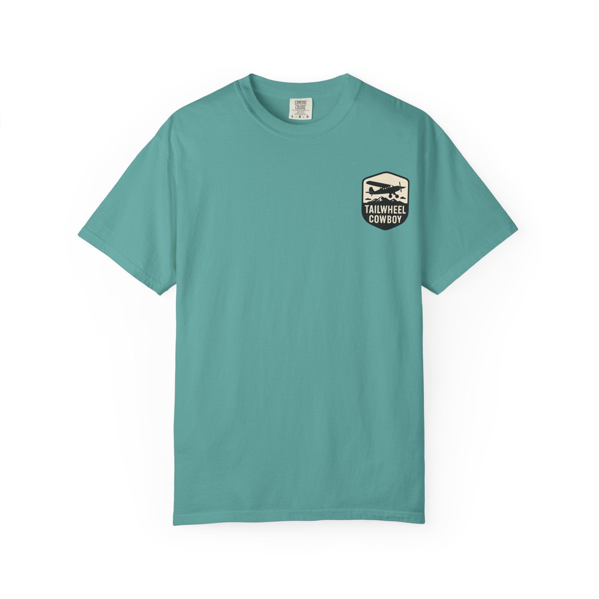 Tailwheel Cowboy T‑Shirt — W/ Back Graphic
