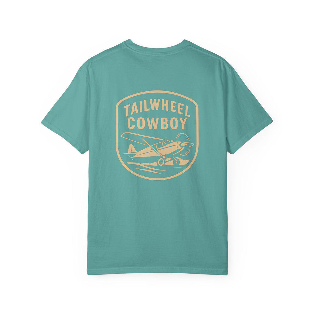 Tailwheel Cowboy T‑Shirt — W/ Back Graphic
