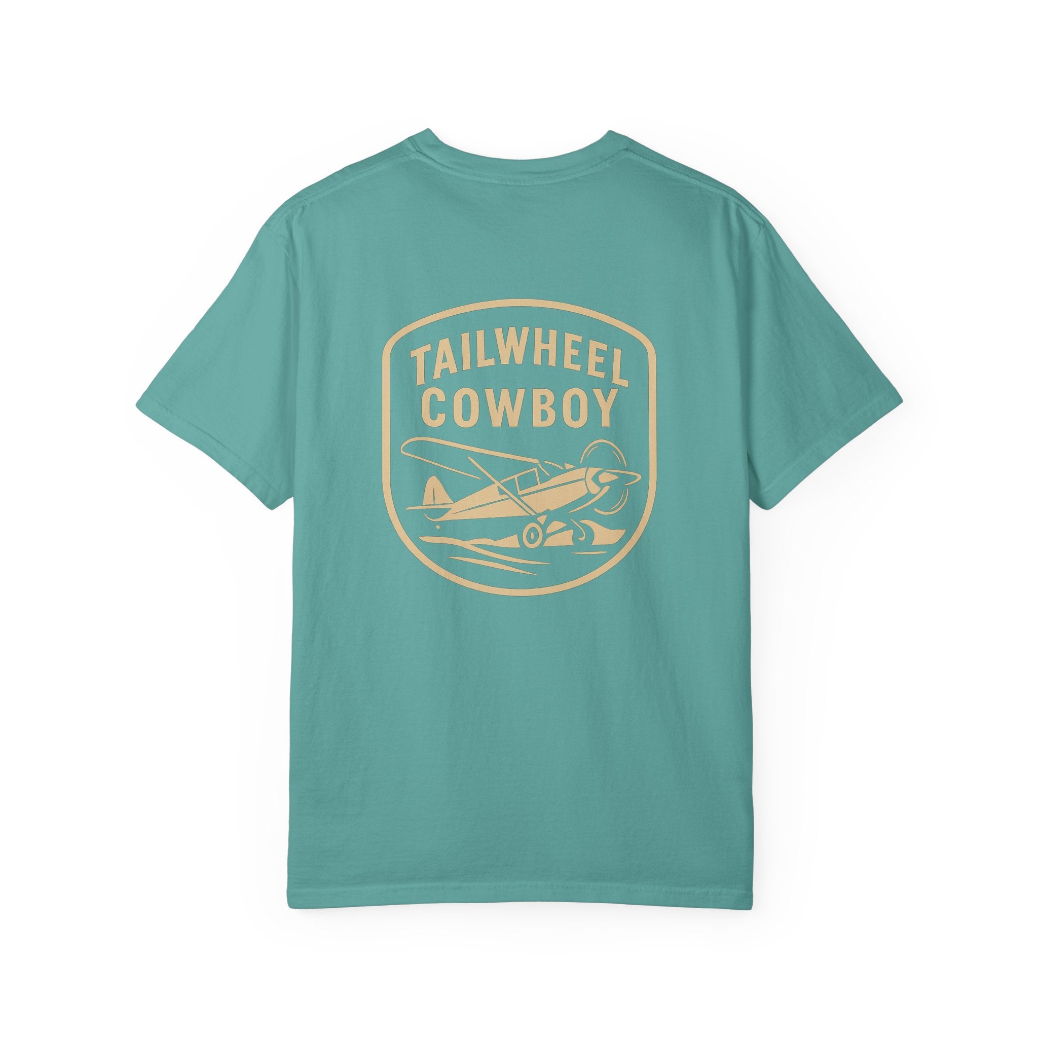 Tailwheel Cowboy T‑Shirt — W/ Back Graphic