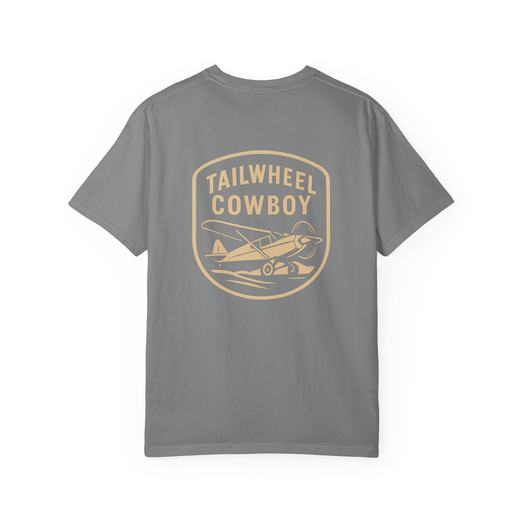 Tailwheel Cowboy T‑Shirt — W/ Back Graphic