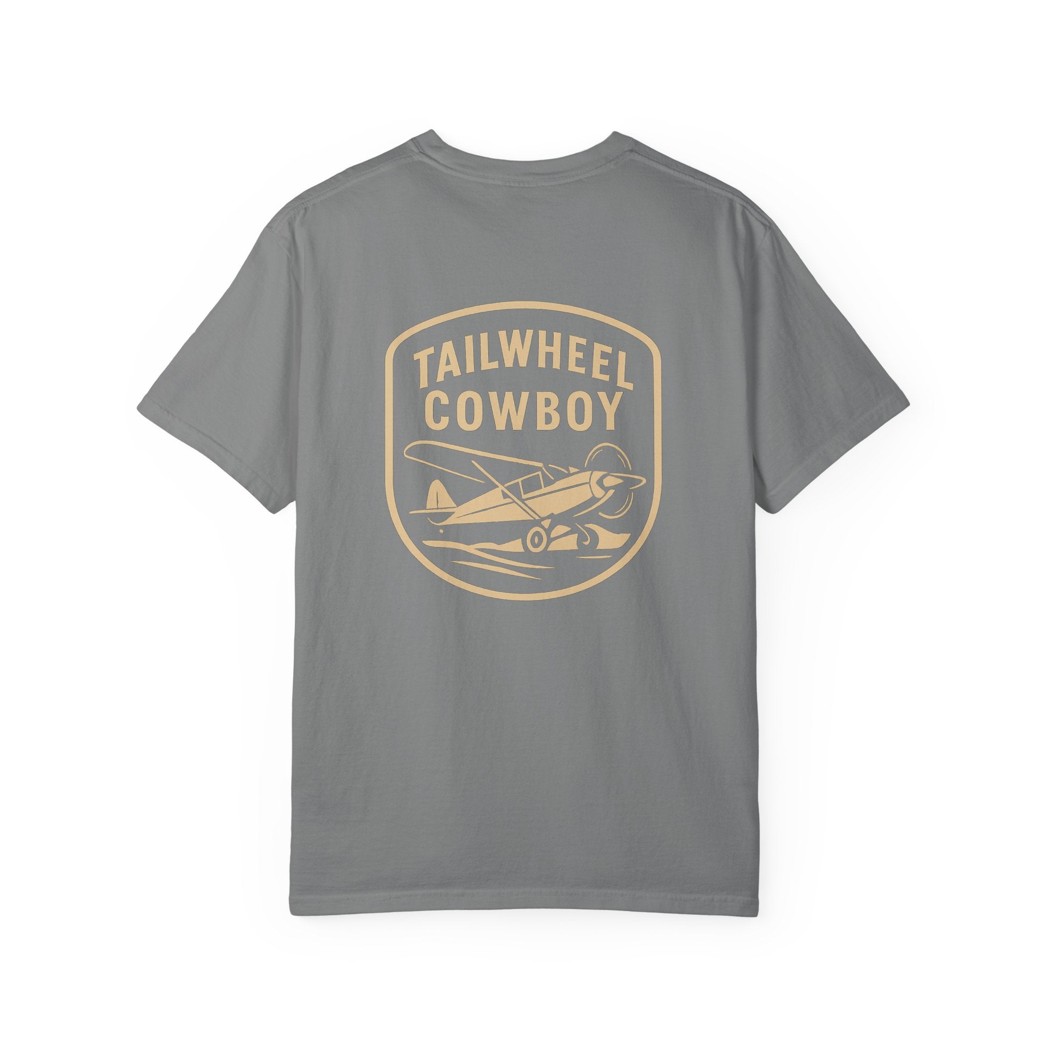Tailwheel Cowboy T‑Shirt — W/ Back Graphic