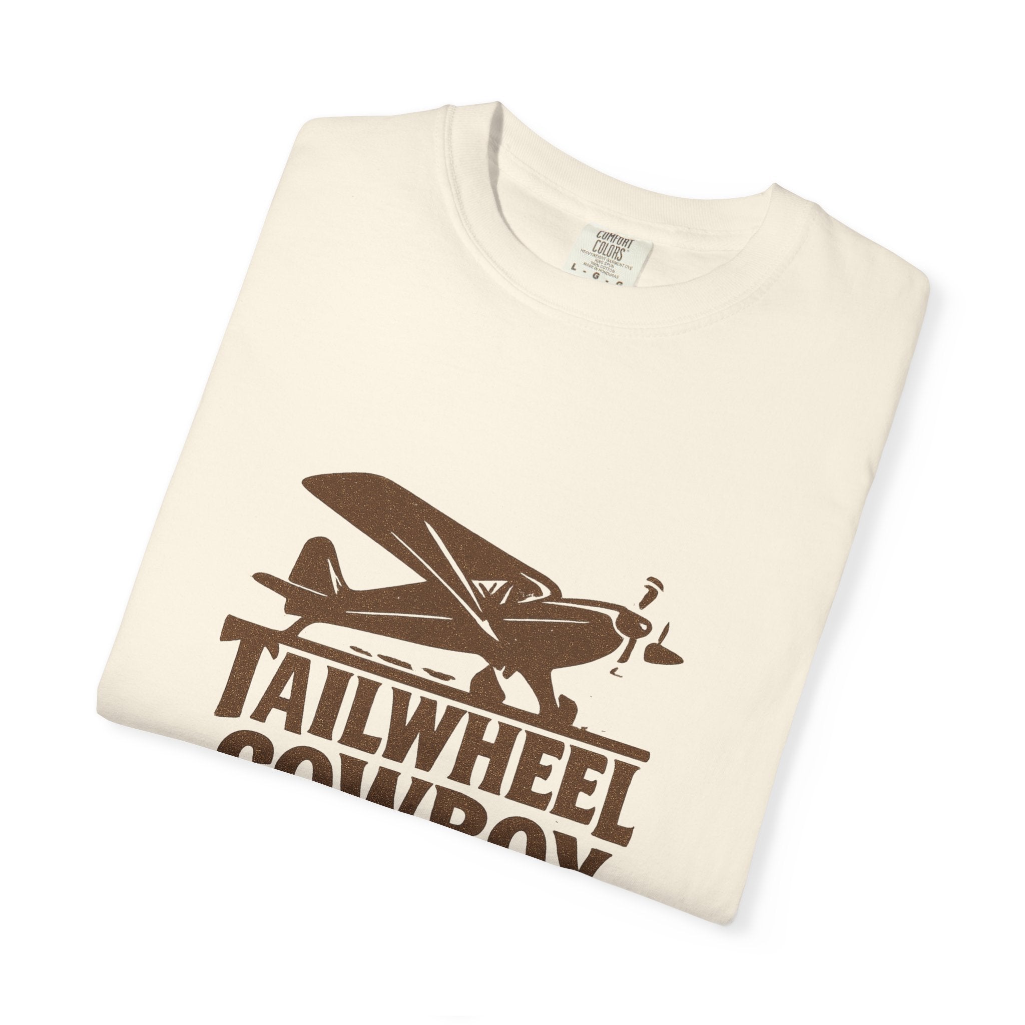 Tailwheel Cowboy Plane T-Shirt — Star Valley Wyoming Aviation Tee